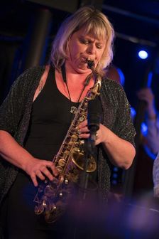 Christine Jensen, 2016. Artist: Alan John Ainsworth