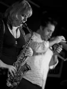 Christine Jensen and Percy Pursglove, 2016. Artist: Alan John Ainsworth