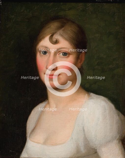 Christine Rebekka Eckersberg, née Hyssing, 1809. Creator: CW Eckersberg.