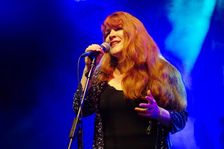 Christine Tobin, Love Supreme Jazz Festival, Glynde Place, East Sussex, 2015. Artist: Brian O'Connor