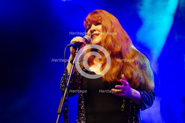 Christine Tobin, Love Supreme Jazz Festival, Glynde Place, East Sussex, 2015. Artist: Brian O'Connor.
