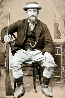 Christiaan de Wet, Boer soldier and politician, c1900