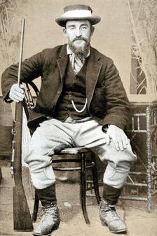 Christiaan de Wet, Boer soldier and politician, c1900