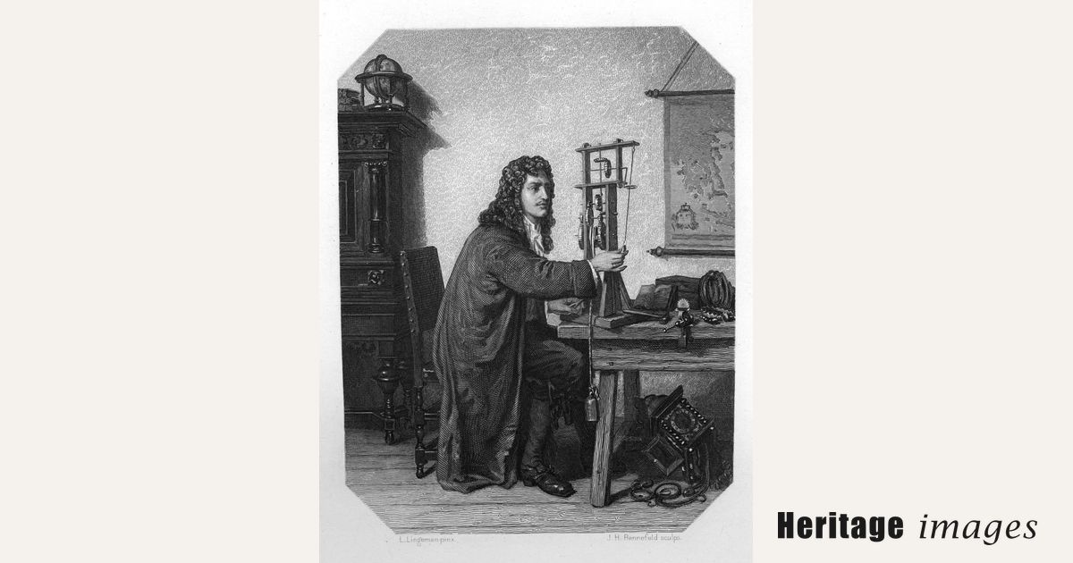 Christiaan Huygens, 17th century Dutch mathematician, astronomer and ...