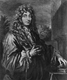 Christiaan Huygens, Dutch physicist, c1670. Creator: Unknown