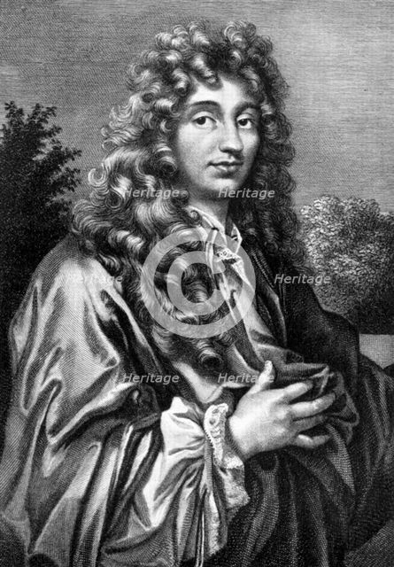 Christiaan Huygens, Dutch physicist, mathematician and astronomer, 18th century. Artist: Unknown
