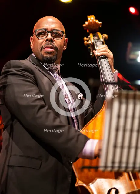 Christian McBride, 2018. Artist: Alan John Ainsworth.