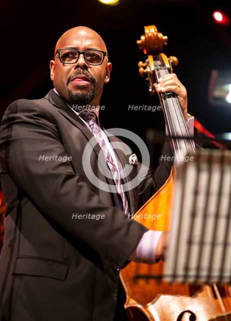 Christian McBride, 2018. Artist: Alan John Ainsworth.