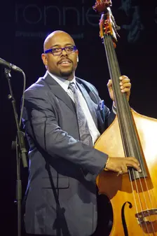Christian McBride, Love Supreme Jazz Festival, Glynde Place, East Sussex, 2014. Artist: Brian O'Connor