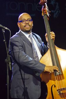 Christian McBride, Love Supreme Jazz Festival, Glynde Place, East Sussex, 2014. Artist: Brian O'Connor
