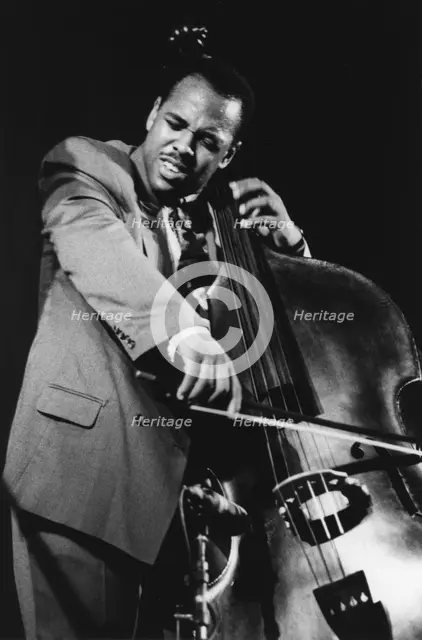 Christian McBride, North Sea Jazz Festival, Netherlands, 1992. Creator: Brian Foskett.