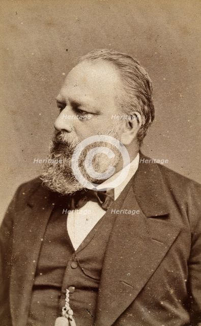 Christian Albert Theodor Billroth, 1800-1899. Creator: Fritz Luckhardt.