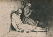 Christian and Hopeful in the Dungeon c1916. Artist: William Strang