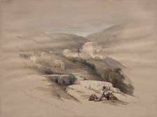 Christian Church of St. George at Ludd, ancient Lydda, 1839. Creator: David Roberts (British, 1796-1864)