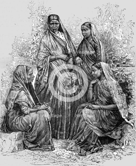 'Christian Converts, Bombay; Notes on Bombay and the Malabar Coast', 1875. Creator: C. B. Low.