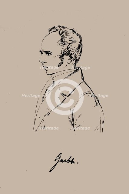 Christian Dietrich Grabbe (1801-1836). Creator: Stöber, Franz Xaver (1795-1858).