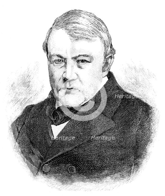 Christian Friedrich Schoenbein (1799-1868), German-Swiss chemist, 1900. Artist: Unknown