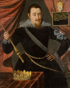 Christian IV, 1577-1648, king of Denmark and Norway, c17th century. Creator: Anon