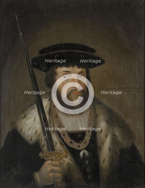 Christian II, 1481-1559, king of Denmark, Sweden and Norway, c16th century. Creator: Anon.