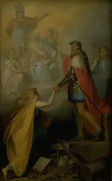 Christian III Succouring Denmark, 1780. Creator: Nicolai Abraham Abildgaard