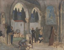 Christian Inspiration, 19th century. Creator: Pierre Puvis de Chavannes
