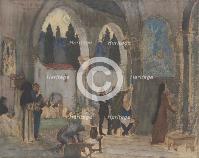 Christian Inspiration, 19th century. Creator: Pierre Puvis de Chavannes.
