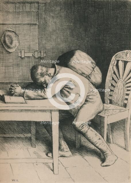 'Christian is Troubled', c1916. Artist: William Strang.