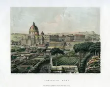 Christian Rome Italy, c1865