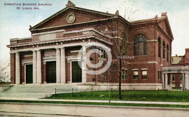 Christian Science Church, St Louis, Missouri, USA, 1910. Artist: Unknown