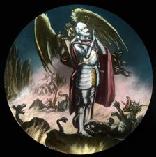 Christian - the Valley of the Shadow of Death c1910. Creator: Unknown