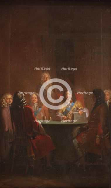 Christian V Presents Danish Law 1683, 1784. Creator: Nicolai Abraham Abildgaard.