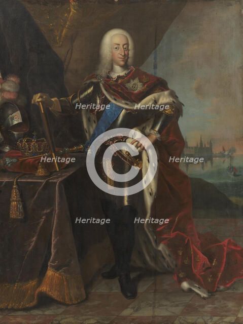 Christian VI, 1704-1765. Creator: Johann Salomon Wahl.
