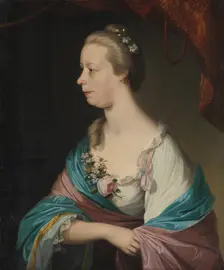 Christiana Stille Keen, ca. 1769. Creator: Matthew Pratt