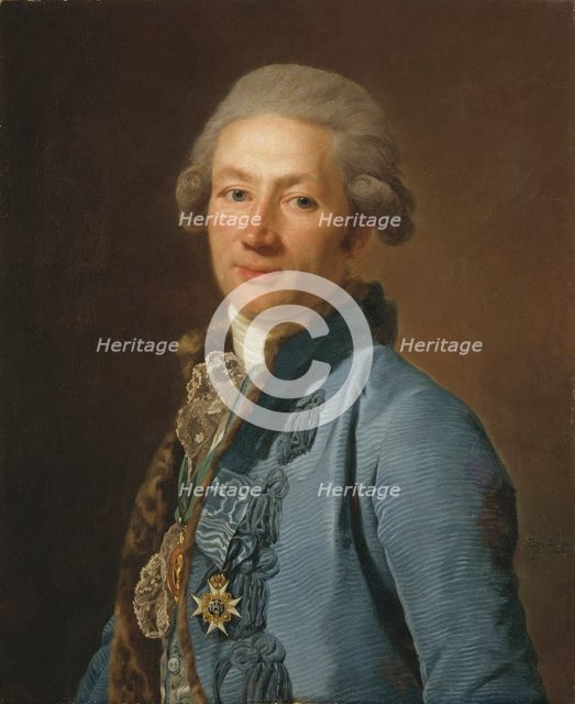 Christoffer Bogislaus Zibet, 1784. Creator: Alexander Roslin.