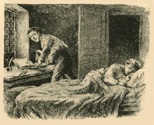 Christoph seized the manuscript book and the copy (1907). Creator: Unknown