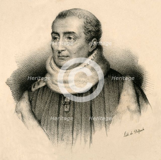 'Christophe de Thou', (1508-1582), c1830. Creator: Francois-Seraphin Delpech.