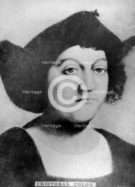 Christopher Columbus (1451-1505), 1920s. Artist: Unknown