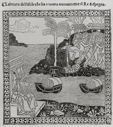 Christopher Columbus, (1451-1506), Navigator, cartographer and admiral, 1892. Creator: Unknown