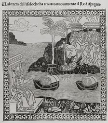 Christopher Columbus, (1451-1506), Navigator, cartographer and admiral, 1892. Creator: Unknown