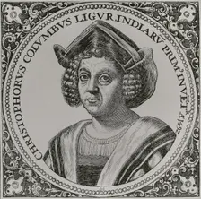 Christopher Columbus, (1451-1506), Navigator, cartographer and admiral, 1892. Creator: Unknown