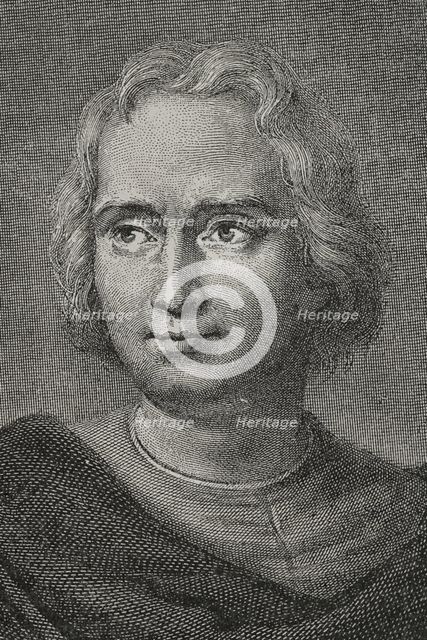 Christopher Columbus, (1451-1506), Navigator, cartographer and admiral, 1892. Creator: Unknown.