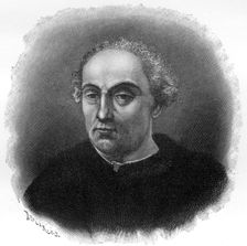 Christopher Columbus, Genoese navigator and explorer, (1901)