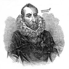 Christopher Columbus, Italian explorer and trader, (c1872)