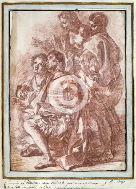 'Christopher Columbus landing in America', c1760(?)-1770. Artist: Jean Robert Ango