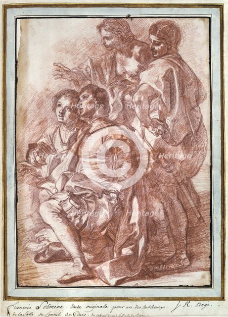 'Christopher Columbus landing in America', c1760(?)-1770. Artist: Jean Robert Ango
