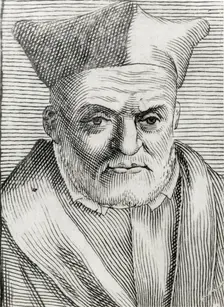 Christopher Clavius, German Jesuit mathematician and astronomer. Creator: Unknown