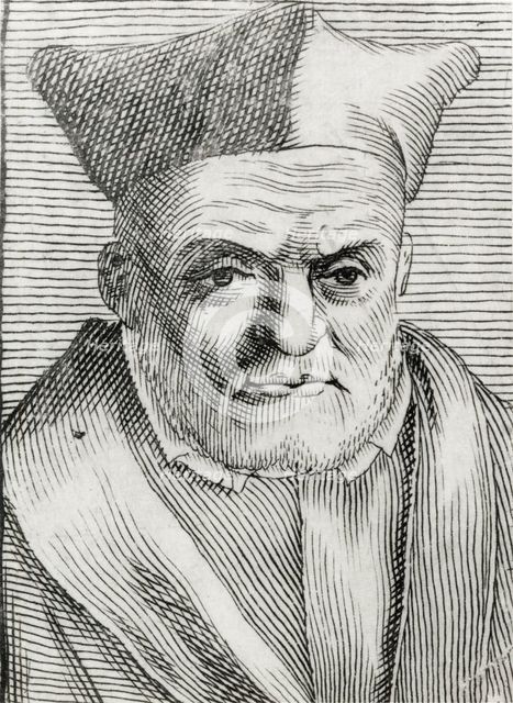 Christopher Clavius, German Jesuit mathematician and astronomer. Creator: Unknown.