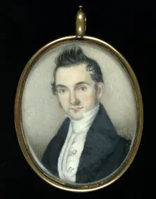 Christopher Burdick, ca. 1835. Creator: Unknown