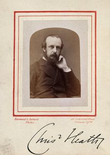 Christopher Heath, 1879. Creator: Barraud & Jerrard