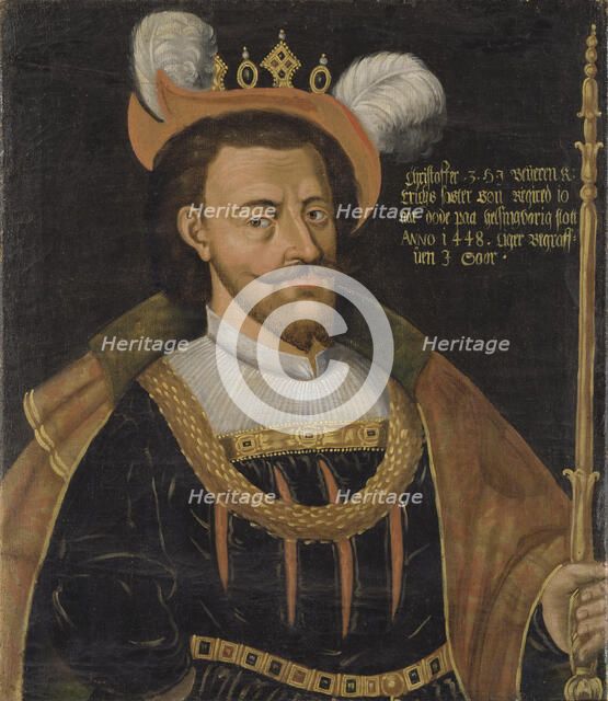 Christopher of Bavaria (1416-1448), King of Denmark, Sweden and Norway.